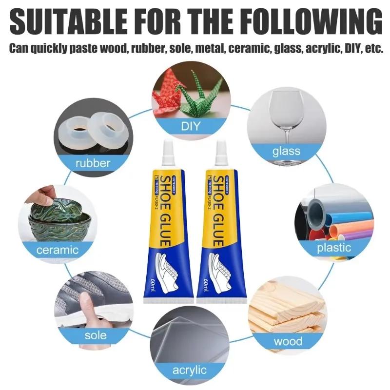 300/60ML Strong Shoe-Repairing Adhesive Shoemaker Fast Tack Bonding Repair Waterproof Shoe Repair Glue Professional Repair Tools