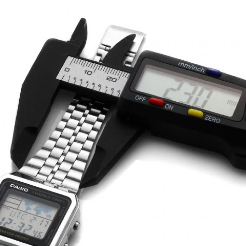 Casio A500wa 1df  A500wa 1  Digital Square Vintage Retro World Time Universal Metal Watch