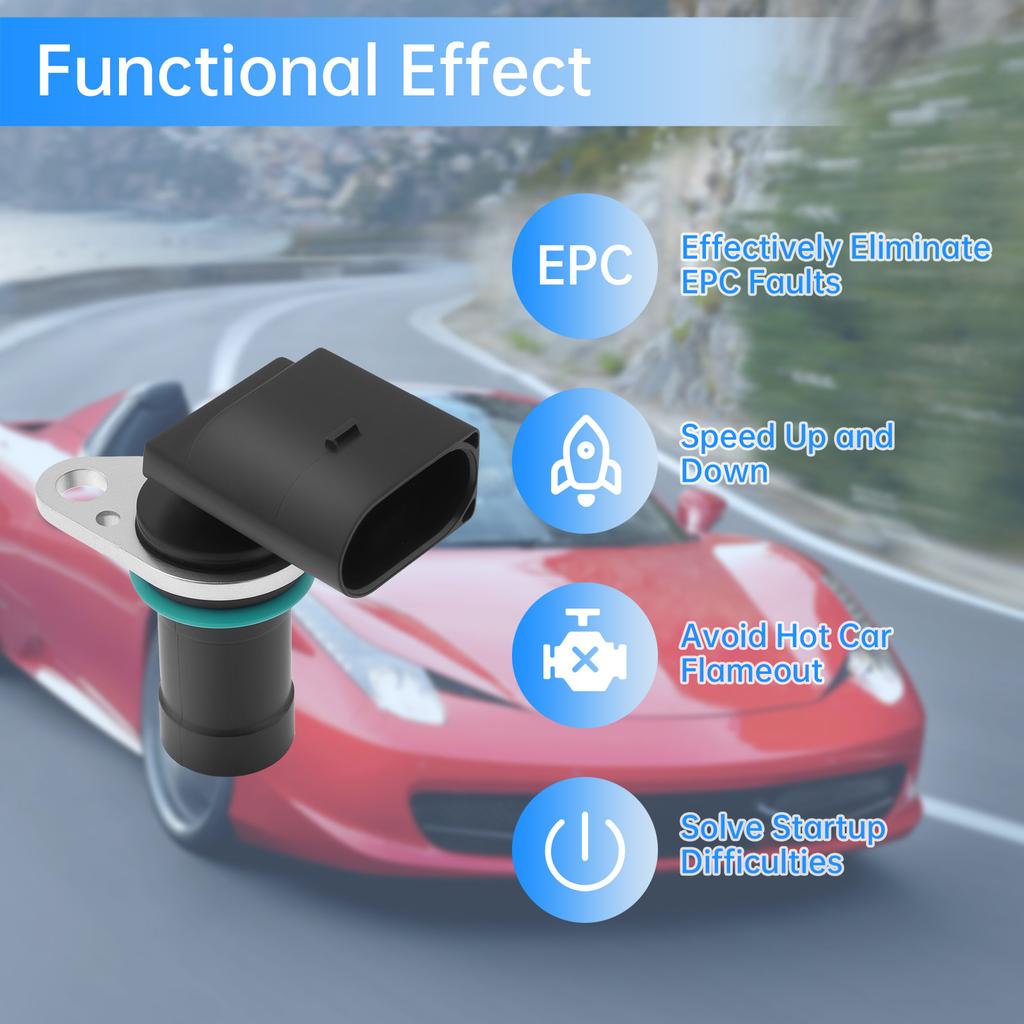 Engine Crankshaft Position Sensor Replacement 12141709616 12141744492 009110421 Fit for  320i 323i 325i 325Ci 325xi 328i