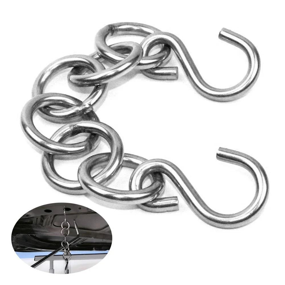 Car Dent Removal Hook Chain Durable Dent Repair Tool Auto Body Hail Damage Remover Adjustable Hook Chain Vehicle Accessories