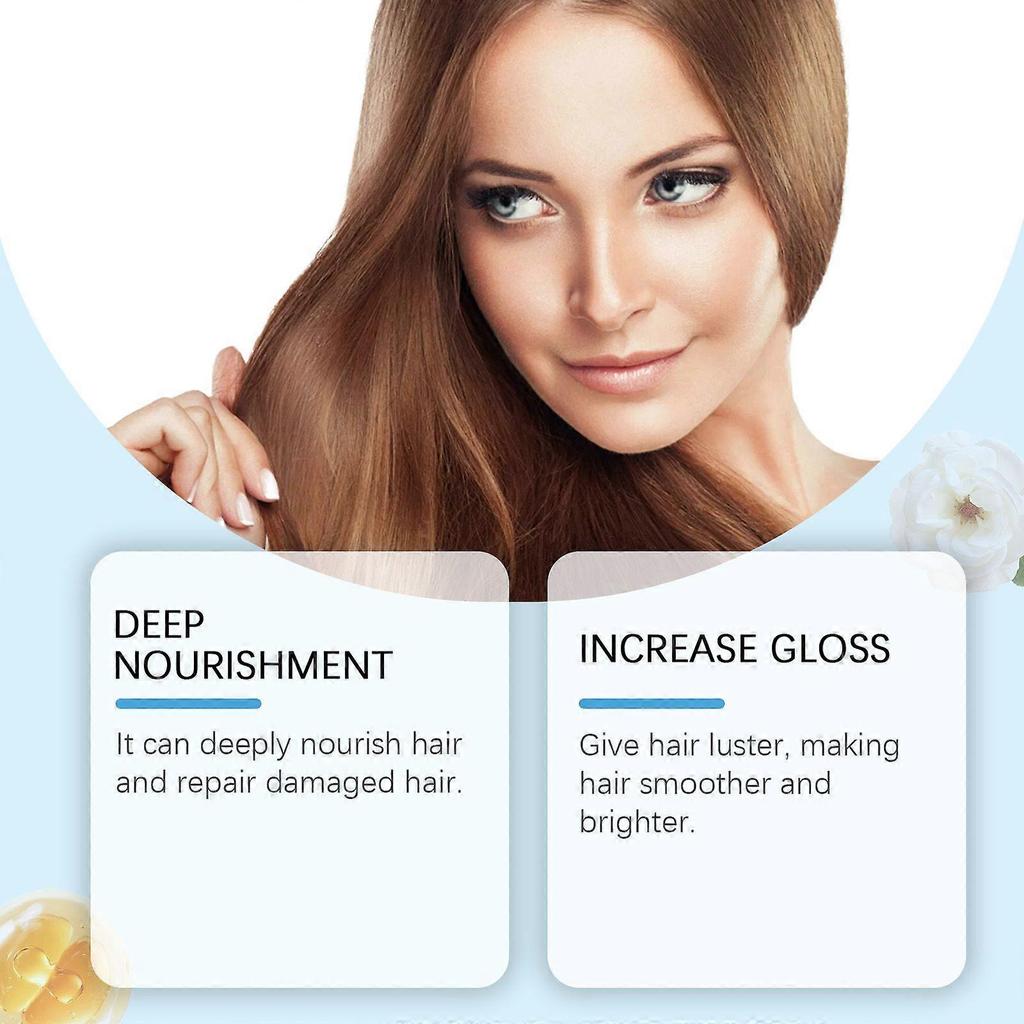 Hoegoa Hair Repair Mask Nourishes Hair, Moisturizes And Hydrates Hair Care, Softens And Fluffs Hair Essence