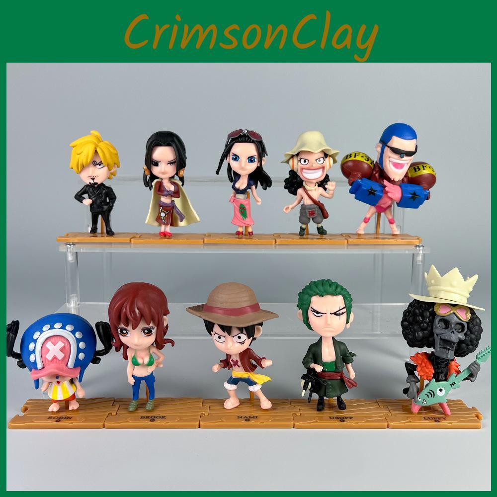 One Piece Pvc Model With Luffy Zoro And Boa Hancock Characters For Anime Fans