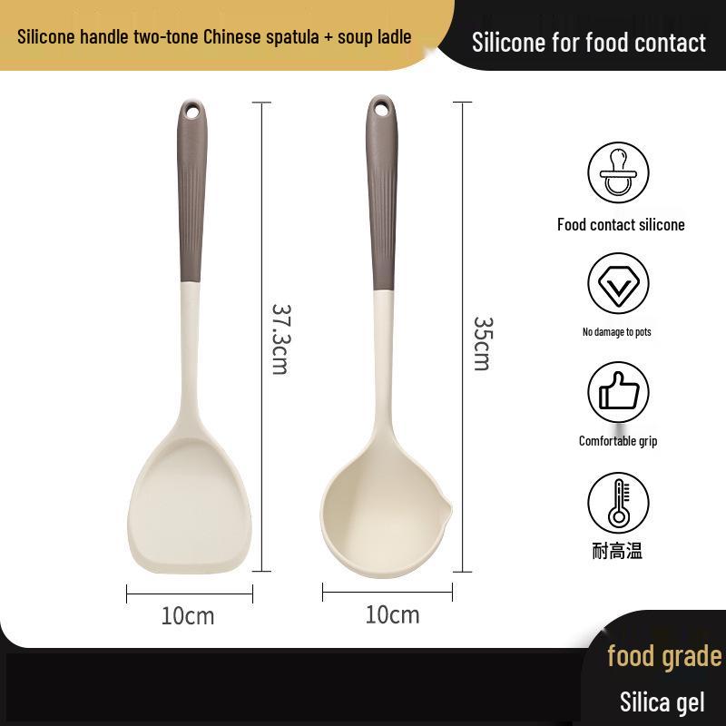Silicone Oil-Separator Soup Spoon for Kitchen Use