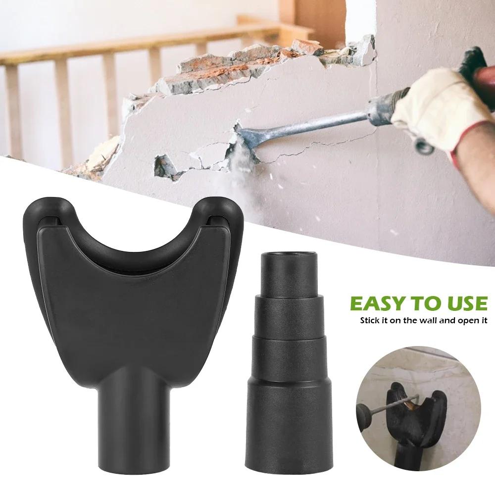 Hands-Free Dust Collectors Effectively Removes Dust & Debris From Drill Hole Woodworking Drilling Dust Extraction Tool