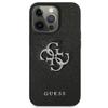 Guess Guhcp13Lsa4Gsbk Iphone 13 Pro/13 6,1 Czarny/Black Hardcase Saffiano 4G Metal Logo