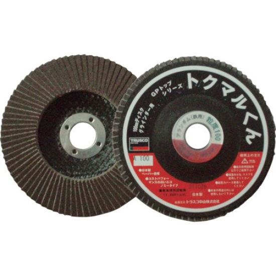 TRUSCO GP Top Alundum 10 Tokumaru-kun 100, Sheets, 150#, GP100TM-150