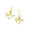 Star and Moon Bohemian Butterfly Moth Earrings