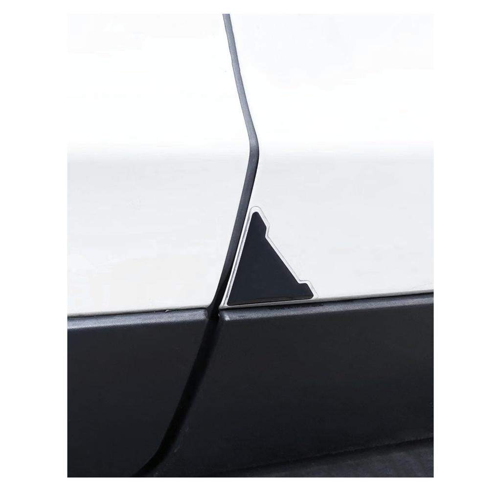 Car Door Corner Guard for Nissan New Days B40 Series B43W/B44W/B45W/B46W/B47W/B48W R1.3~ Door Corner Protector, Door Guard, Anti-Scratch, Black