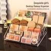 Transparent Multilayer Cosmetic Display Rack for Nail Polish & Eyeshadow - Large Capacity Tiered Organizer