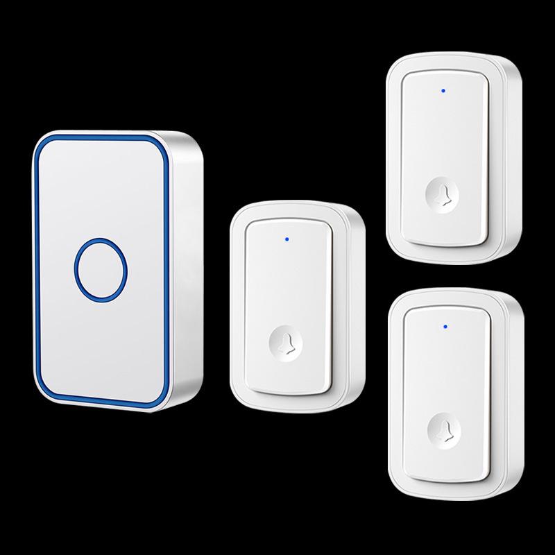 Waterproof Wireless Smart Doorbell: Three-in-One Long Distance Electric Remote Control