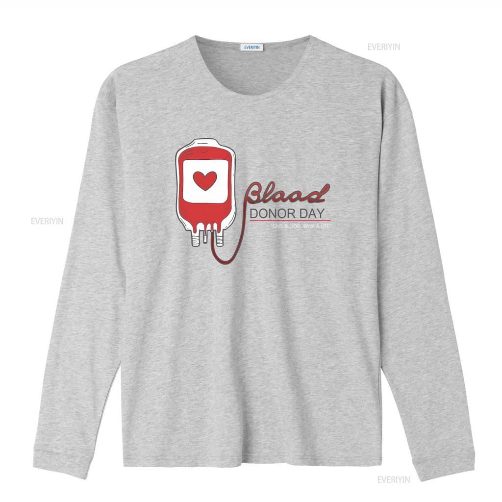Blood Donor Day T Shirt Give Save A Life Comfortable Cotton for Cause vintage Washed homme Stretched designer clothes Stylish