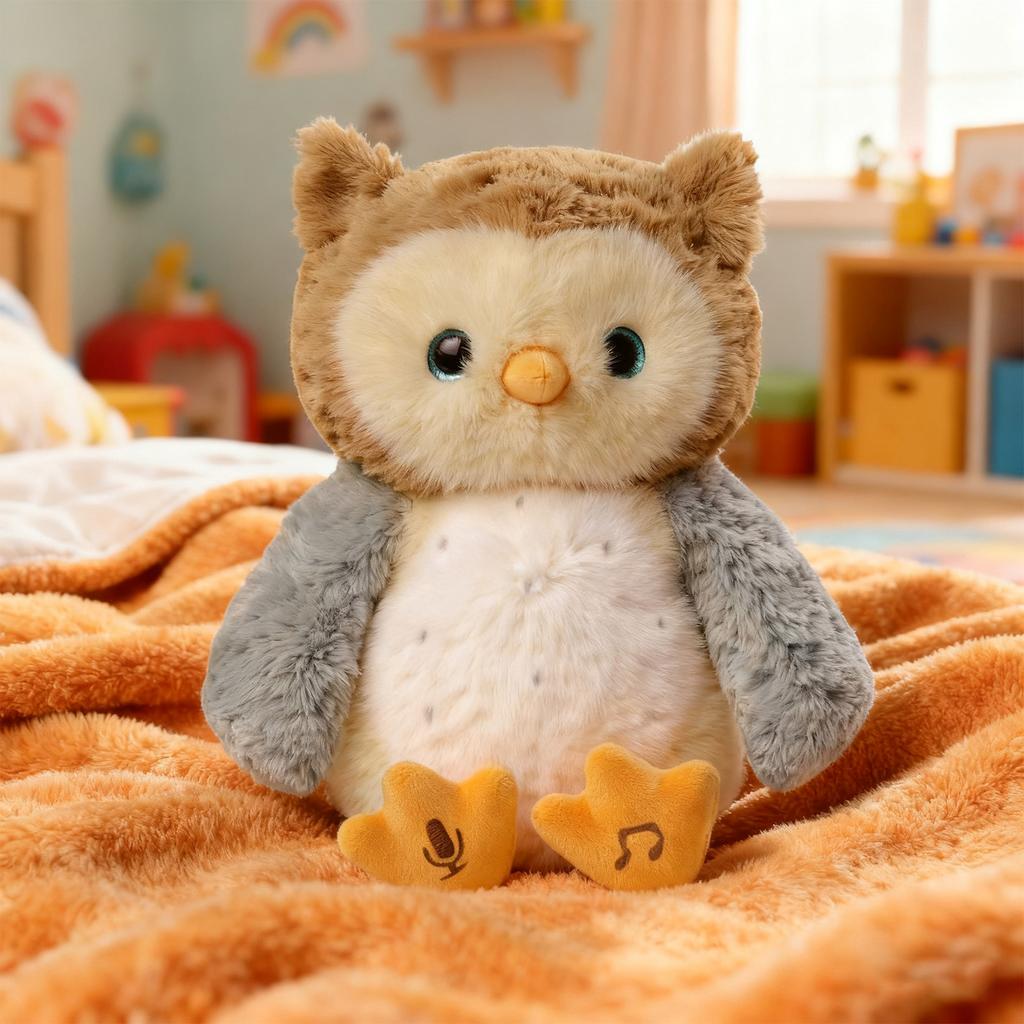 Peluche Elettrico per Bambini, Bambola Parlante, Bambino Impara a Gattonare, Gioco Interattivo di Conforto Nascondino