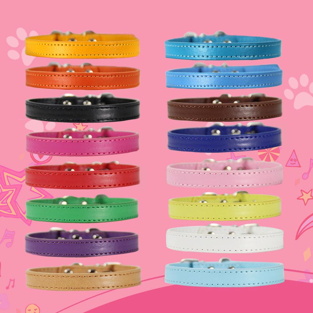 Hot Sale PU Leather Neck Warmer Collar for Small Pets