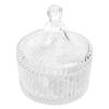 Natural Crystal Rough Stone Holder Clear Glass Votive Table Centerpiece Aroma Diffuser Home Decor Accent
