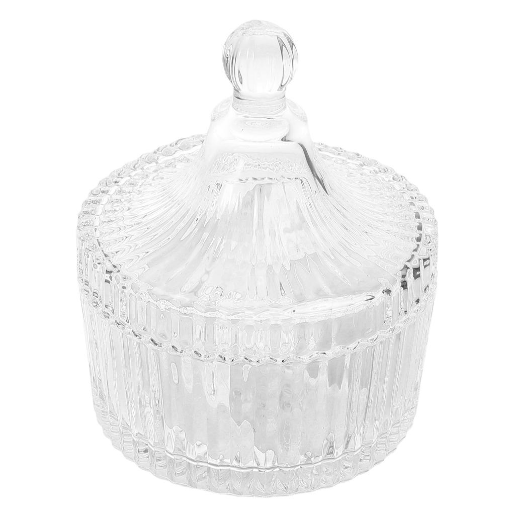 Natural Crystal Rough Stone Holder Clear Glass Votive Table Centerpiece Aroma Diffuser Home Decor Accent