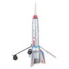 Tin Rocket Toy MS378 Vintage Decorative Collectible Rocket Ship Model for Home Bar Store