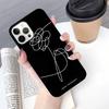 Autumu Love Yourself Phone Case Cover for iPhone 17 Air 16 16e 15 12 11 13 14 Pro Max Apple Plus Coque