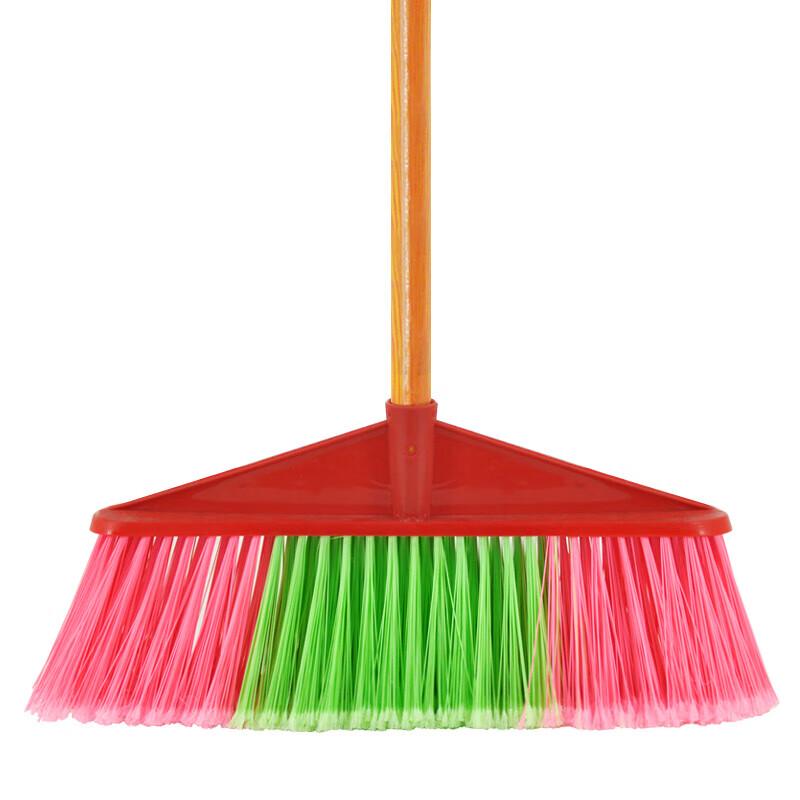 Heavy-Duty Hard Bristle Cleaning Broom