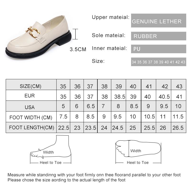 Fashion AIYUQI Women's Loafers British Style 2025 New Genuine Leather Women Shoes Slip-on Non-slip Large Size 42 43 Women's Spring Shoes