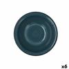 Bol - Quid Vita - Céramique - Bleu - 18 cm - Pack de 6 unités