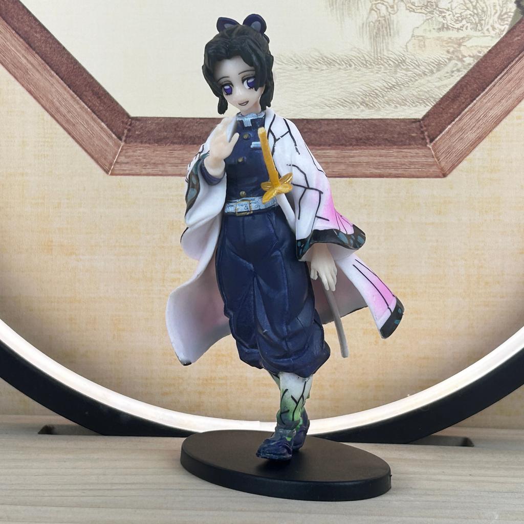 Anime Figure Demon Slayer Figures Kimetsu No Yaiba Doll Tanjiro Nezuko Zenitsu Figurine Inosuke Warrior Action Figure Model Toys