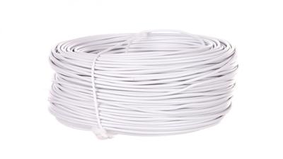 Kabel instalacyjny H05V-K (LgY) 1 biały /100m/