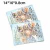 DIY Floral Stickers Book Flowers Bloom in Their Season Decorative Sticker New Y2K Stickers