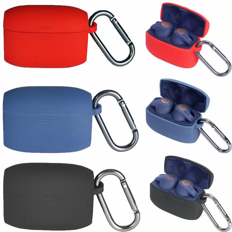 For Jabra Elite Active 65t Earphone Full Protective Silicone Case Cover Pouch