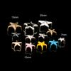 Star Rivets  7mm 10mm 15mm 20mm Gold Silver Buttons DIY Scrapbooking Embellishment Handmade Shoes Bags Fastener Brads Decors