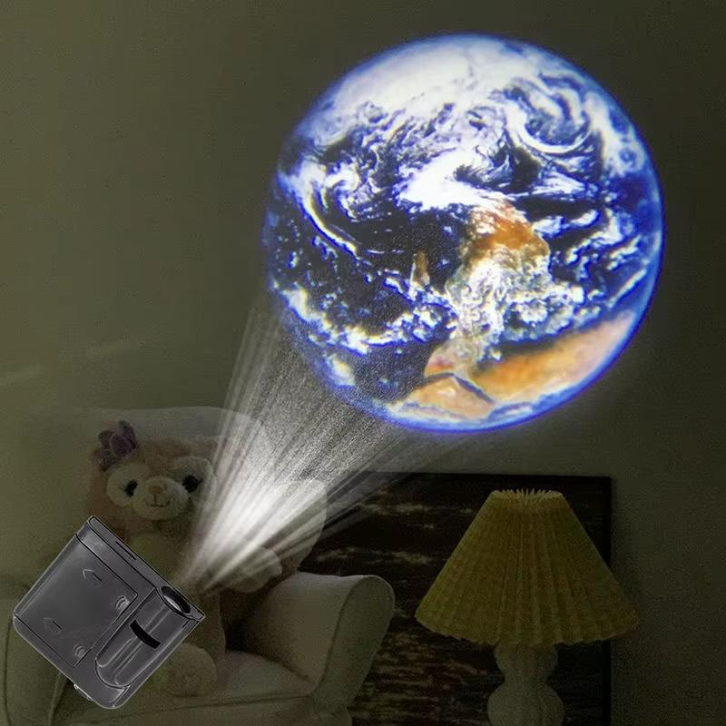 Moon Projection Lamp Atmosphere Light Night Light Photo Prop Wall Lamp Party Home Bedroom Decoration