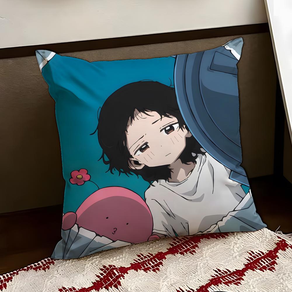 TTakopis Original AnimeSin Cushion Cover Reversible Soft Durable Pillow Cover Home Car MultiScene Use for Daily Comfort
