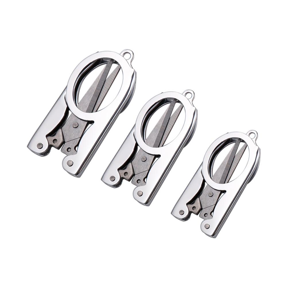 Handmade Crafts Stainless Steel Student Small Scissors Embroidery Folding Scissors Fishing Scissors