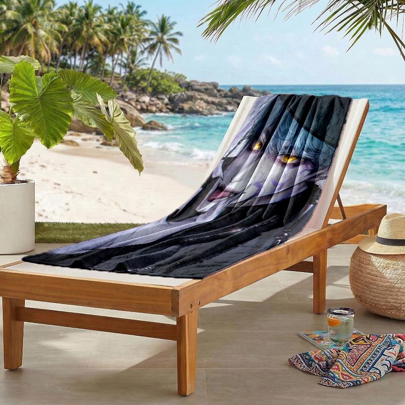 Serviette de plage Kpop Hunter Fashion: Idéal pour les aventures estivales Doux, absorbant et à séchage rapide, convient pour la natation et le bain