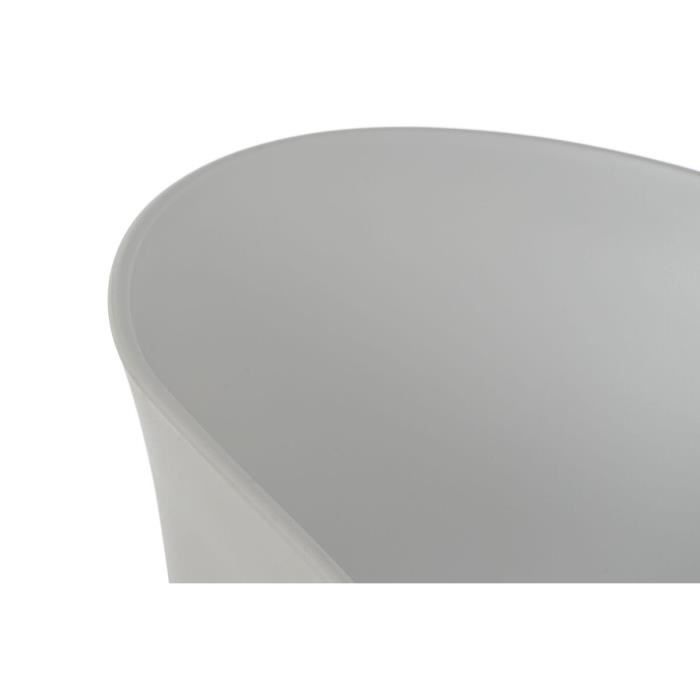 Chaise - Noname - Modèle - 56 x 58 x 78 cm - Bois et métal - Gris clair
