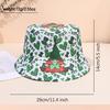 Double-Sided Bucket Hat Men And Women Fashion Print Sunshade Basin Hat Bucket Hat