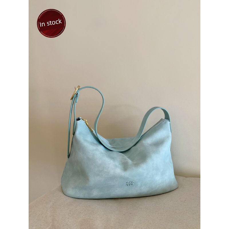 

South Style Chio2nd Grass Jelly Lake Tote Bag Women s Large Capacity Loose Feeling Underarm Bag Shoulder Messenger Bag