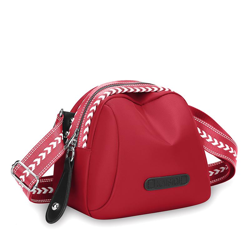 Women's Shoulder Bag Solid Color Crossbody Bag Water-Repellent Oxford Bag