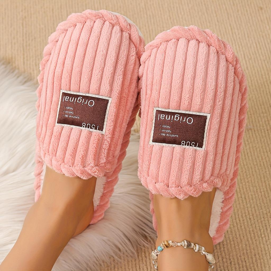 [Non-Slip] Indoor Slippers - Non-Slip - for Men and Women, Autumn and Winter