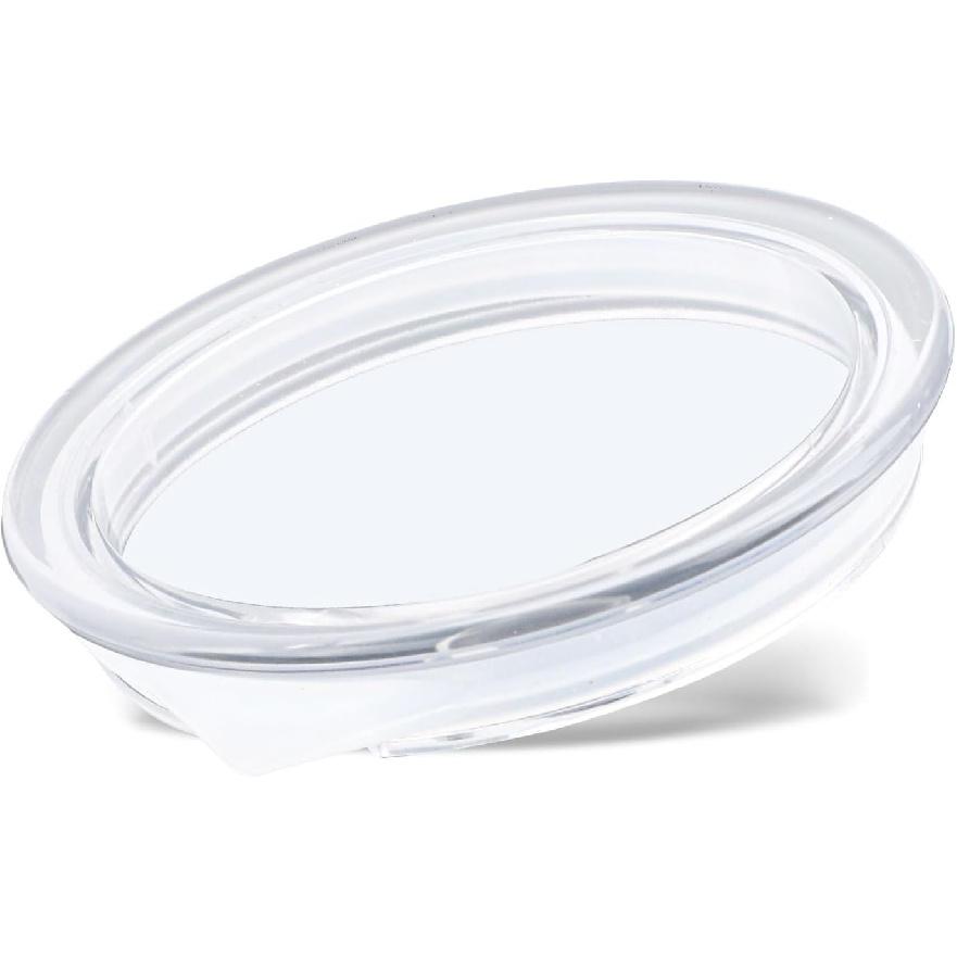 Milk Frother Lid for Nespresso Aeroccino 4, Plastic Milk Frother Cover Lid Seal Replacement Parts Fits for Nespresso Milk Frother Accessories (Black)