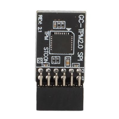 TPM 2.0 Encryption Security Module GA 12-1 Pin 2 X 6P SPI Interface Remote Card Module for Motherboa
