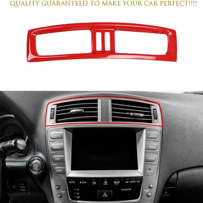 Red Glossy Center Central Console Air Outlet Vent For Lexus IS F 250 350 06-2013