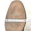 BOSTONIAN Vollleder Oxford Herren 11.5M 29.0-29.5 Braun Kappe(GEBRAUCHT)