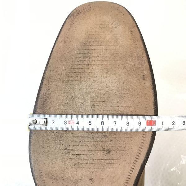BOSTONIAN Vollleder Oxford Herren 11.5M 29.0-29.5 Braun Kappe(GEBRAUCHT)