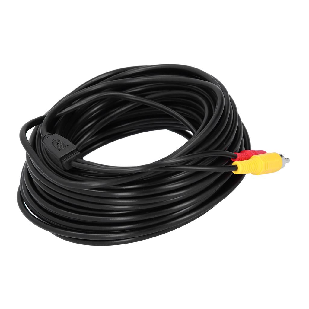 Portable CCTV Cable 2-In 1 Video Power Cord  +  Connector for Surveillance Camera DVD Player(10m 32.8ft )