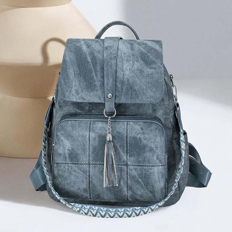 Large Capacity Backpack Women's Lightweight Multi-Function Shoulder Bag