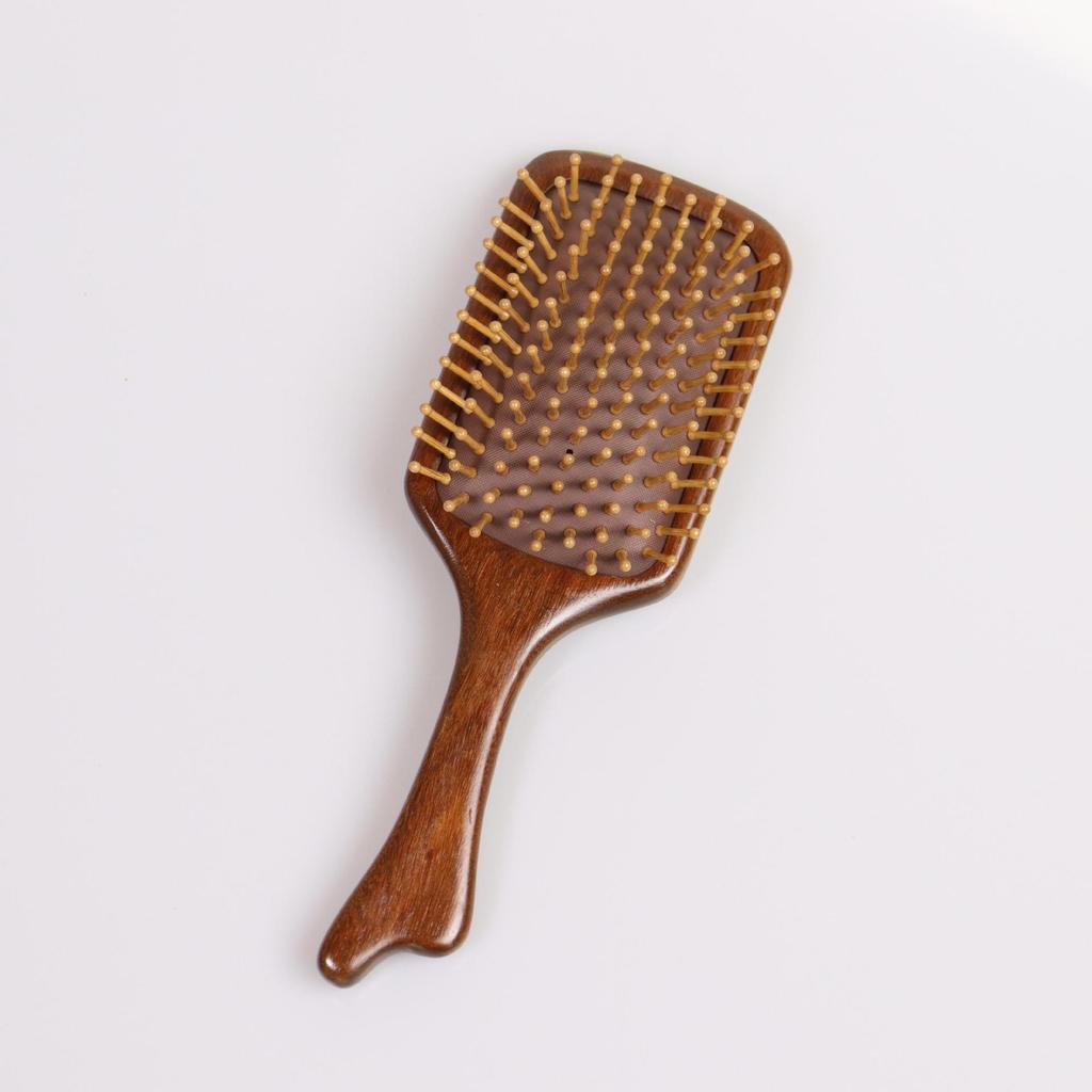 Sandalwood Air Cushion Comb Women's Home Shunfa Head Scalp Meridian Massage Comb Hair Therapy Unclogging Portable Airbag Comb