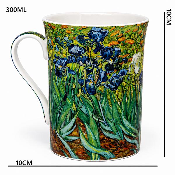 Porcelain Mug 300 Vincent Van Gogh Irises Gift Queen Isabell
