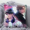 Anime S-Semantic Error Pillow Case Square Pillow Bedroom Sofa Leisure Comfort Cushion Car Living Room Home Decoration