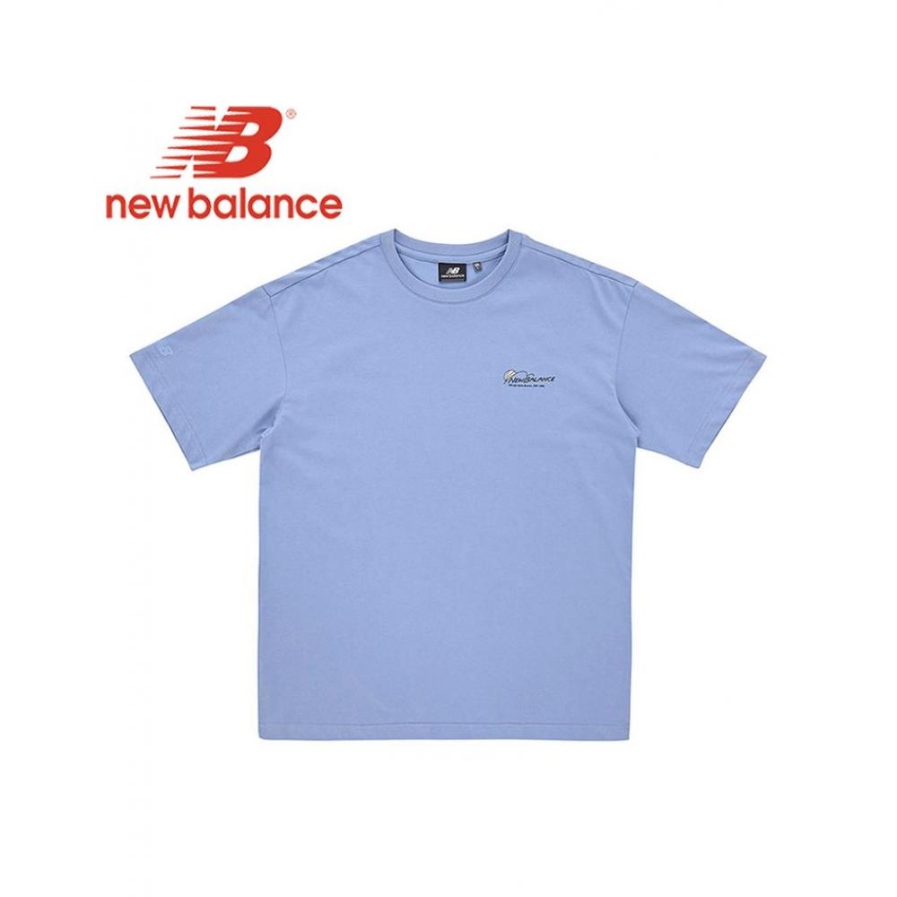 

Футболка с коротким рукавом New bAlAnce Ivy Picnic Nbneb29043 50 Blue/95