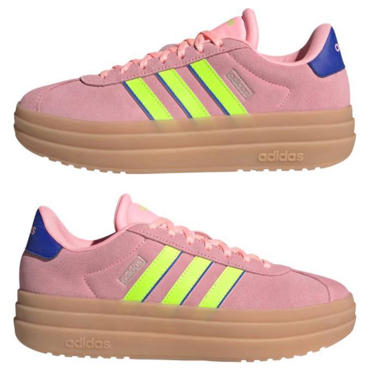 New Vl Court Women's Adidas Bold 'Pink Spark Lucid Lemon' IH8089